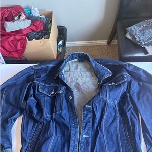 Platinum fubu Denim Jacket for Men